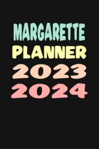 margarette: custom name weekly planner 2023-2024