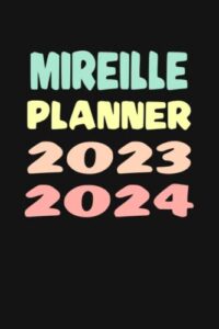 mireille: custom name weekly planner 2023-2024