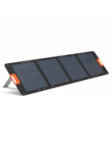 deeno 200w portable solar panel for x1500 power station, foldable ip68 waterproof solar panel kit for outdoor camping, portable power station
