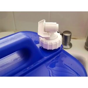 5-Gallon Water Jug Spigot, Water Carrier Jug Replacement Faucet Assy Kit. Compatible with Coleman 5 Gallon Water Carrier Model 5620 Blue 5-Gallon Chiller. Easy replacement Durable 5-Gallon Faucet Assy