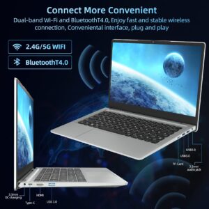 jumper 14 Inch Laptop, 24GB LPDDR4X RAM, 1024GB NVMe SSD, i5 CPU(up to 3.6GHz), 1080p FHD IPS Display, Laptops Computer, 51.3WH, 4 Stereo Speakers, USB3.0, Cooling System, Metal.