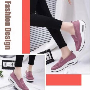 Womens Orthopedic Sneakers, Give 7PCS Wear Resistant Patch as Gifts, Orthopedic Shoes, Women's Orthopedic Sneakers, Women Orthopedic Walking Shoes, Women's Orthopedic Shoes, Black, 7.5