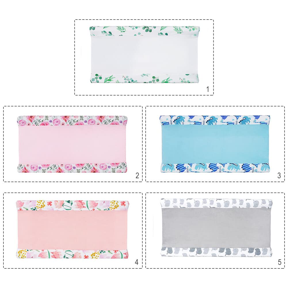 Changing Pad Cover for Baby Girls Boys, Comfort Diaper Change Table Pad Covers, Cute Changing Pad Sheets Removable Cover