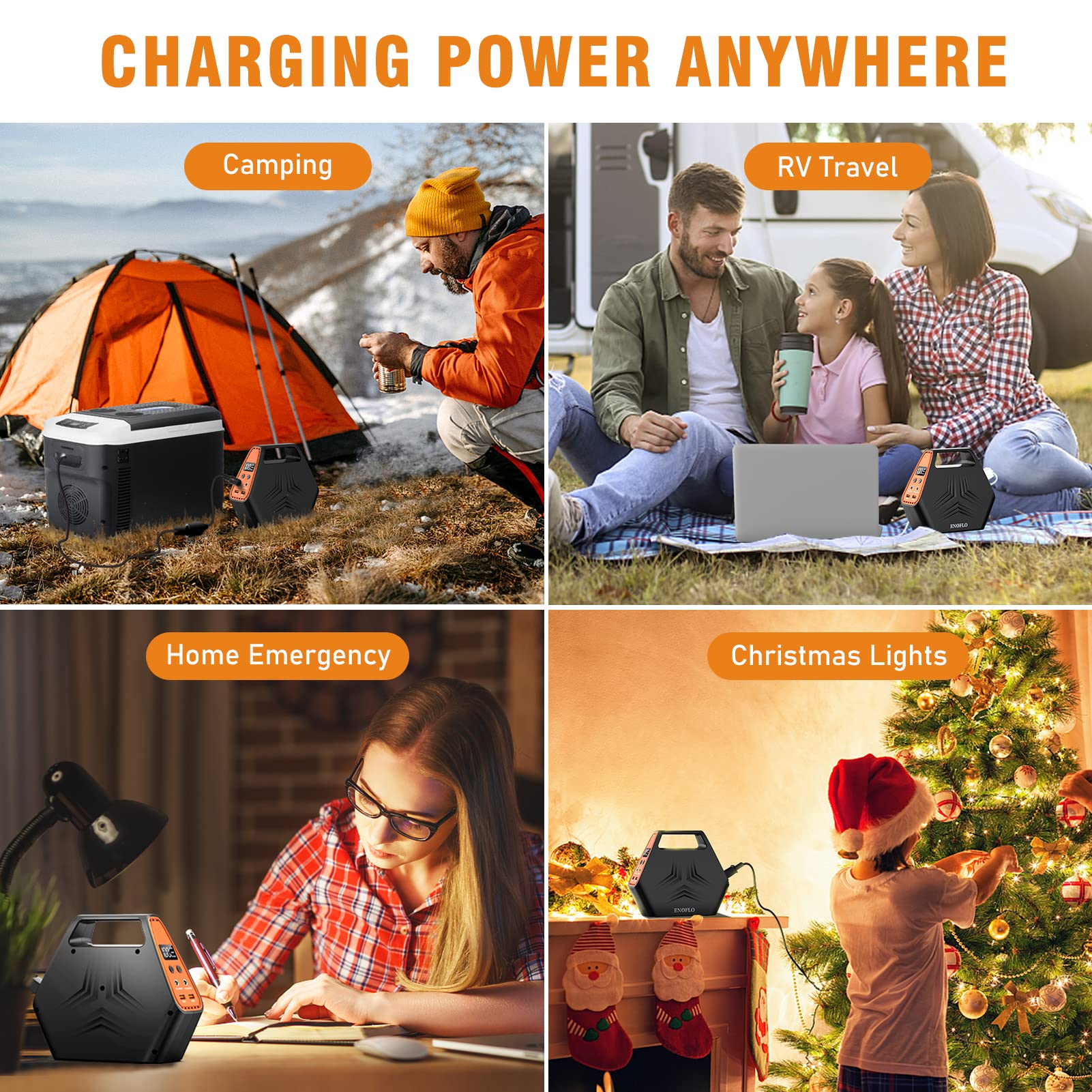 Power Bank with AC Outlet 26400mAh Battery Pack 97Wh Portable Laptop Charger QC 3.0 Portable Power Station & 30W Portable Foldable Solar Panel Charger for Outdoor Camping Solar Battery Charger12 Volt