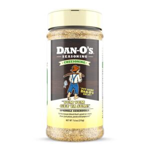 dan-o's cheesoning seasoning | medium bottle | 1 pack (7.6 oz)