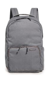 brevite the backpack, charcoal grey, one size