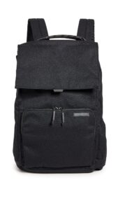 brevite the daily backpack, triple black, one size