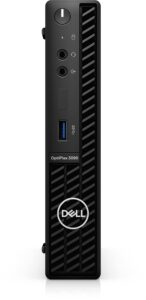dell optiplex 3000 3090 micro tower desktop (2021) | core i5-500gb hdd + 128gb ssd - 64gb ram | 6 cores @ 3.8 ghz - 10th gen cpu win 11 home (renewed)