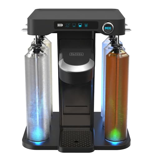 BLACK+DECKER bev by BLACK+DECKER Cordless Cocktail Maker Machine and Drink Maker for Bartesian capsules (BCHB101)