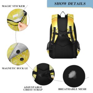 ALAZA Beautiful Yellow Lemon Fruits Backpack Daypack Bookbag