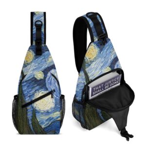 impcokru sling bag for men women crossbody backpack 23,lightweight shoulder backpack for causal sport travel hiking.