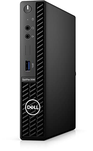 Dell Optiplex 3000 3090 Micro Tower Desktop (2021) | Core i5-128GB SSD + 1TB HDD - 32GB RAM | 6 Cores @ 3.8 GHz - 10th Gen CPU Win 10 Pro (Renewed)