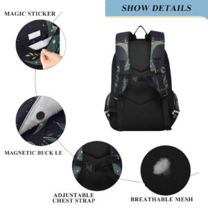 ALAZA Space Stars Constellations Herbs Casual Backpack Bag Travel Knapsack Bags