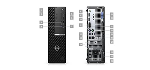 Dell Optiplex 7000 7090 SFF Small Form Factor Desktop (2021) | Core i5-2TB SSD + 1TB HDD - 8GB RAM | 6 Cores @ 4.5 GHz - 10th Gen CPU Win 10 Pro (Renewed)