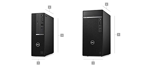 Dell Optiplex 7000 7090 SFF Small Form Factor Desktop (2021) | Core i5-2TB SSD + 1TB HDD - 8GB RAM | 6 Cores @ 4.5 GHz - 10th Gen CPU Win 10 Pro (Renewed)