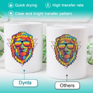 Dynta Sublimation Paper 8.5x11 Inch 125G 160 Sheets Heat Transfer Papers for Any Inkjet Printer with Sublimation Ink for Tumblers,Polyester T-shirts,Light Fabric Mugs White Blank Paper