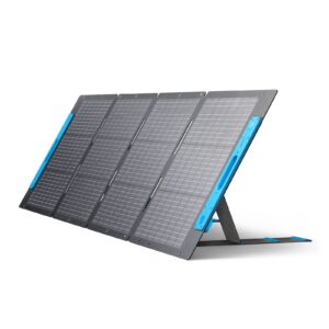 Anker 531 Solar Panel, 200W Foldable Portable Solar Charger, IP67 Waterproof, 23% Higher Energy Conversion Efficiency, Smart Sunlight Alignment, for Camping, RV (Only for 767 Powerhouse) (Renewed)