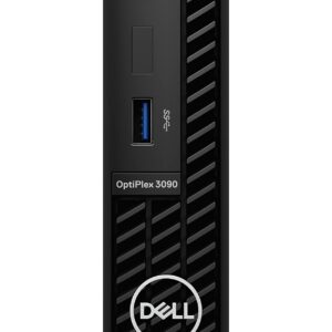 Dell Optiplex 3000 3090 Micro Tower Desktop (2021) | Core i5-256GB SSD + 1TB HDD - 64GB RAM | 6 Cores @ 3.8 GHz - 10th Gen CPU Win 11 Home (Renewed)