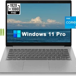 Lenovo IdeaPad 3 14" FHD Business Laptop Computer[Windows 11 Pro], Intel Quad-core i5-1135G7, 20GB RAM, 512GB PCIe SSD, Intel Iris Xe Graphics, Wi-Fi 6, Bluetooth 5, USB, HDMI, Webcam, Grey, w/Battery