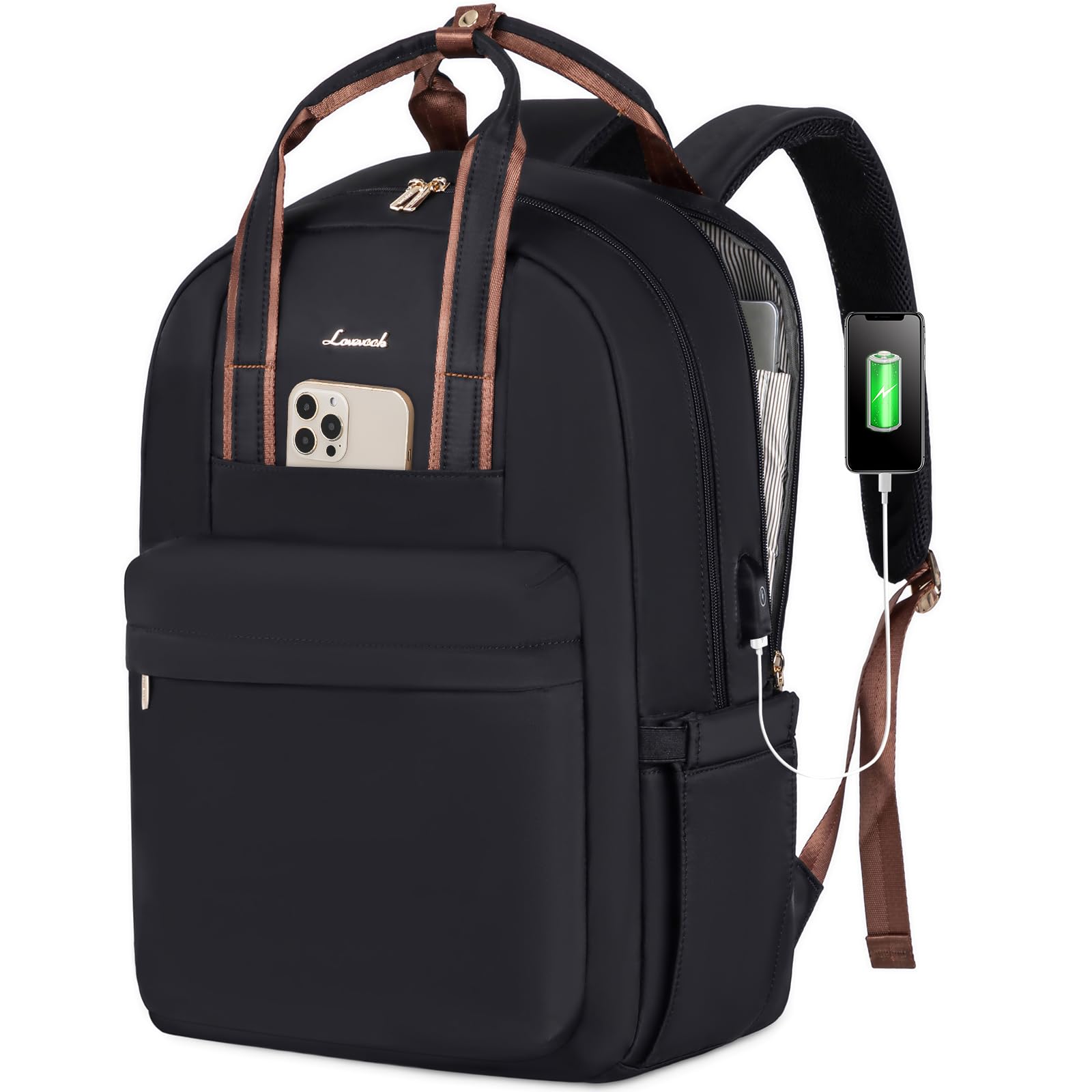 LOVEVOOK Laptop Backpack Purse for Women