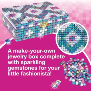 PURPLE LADYBUG DIY Sparkly Girls Jewelry Box for Girls 8-12 Yrs Old - Fun 10 9 8 7 6 Year Old Girl Birthday Gift Idea & Crafts for Girls 8-12 - Girl Toys 8-10, Arts and Crafts for Kids Ages 6-8 Girls