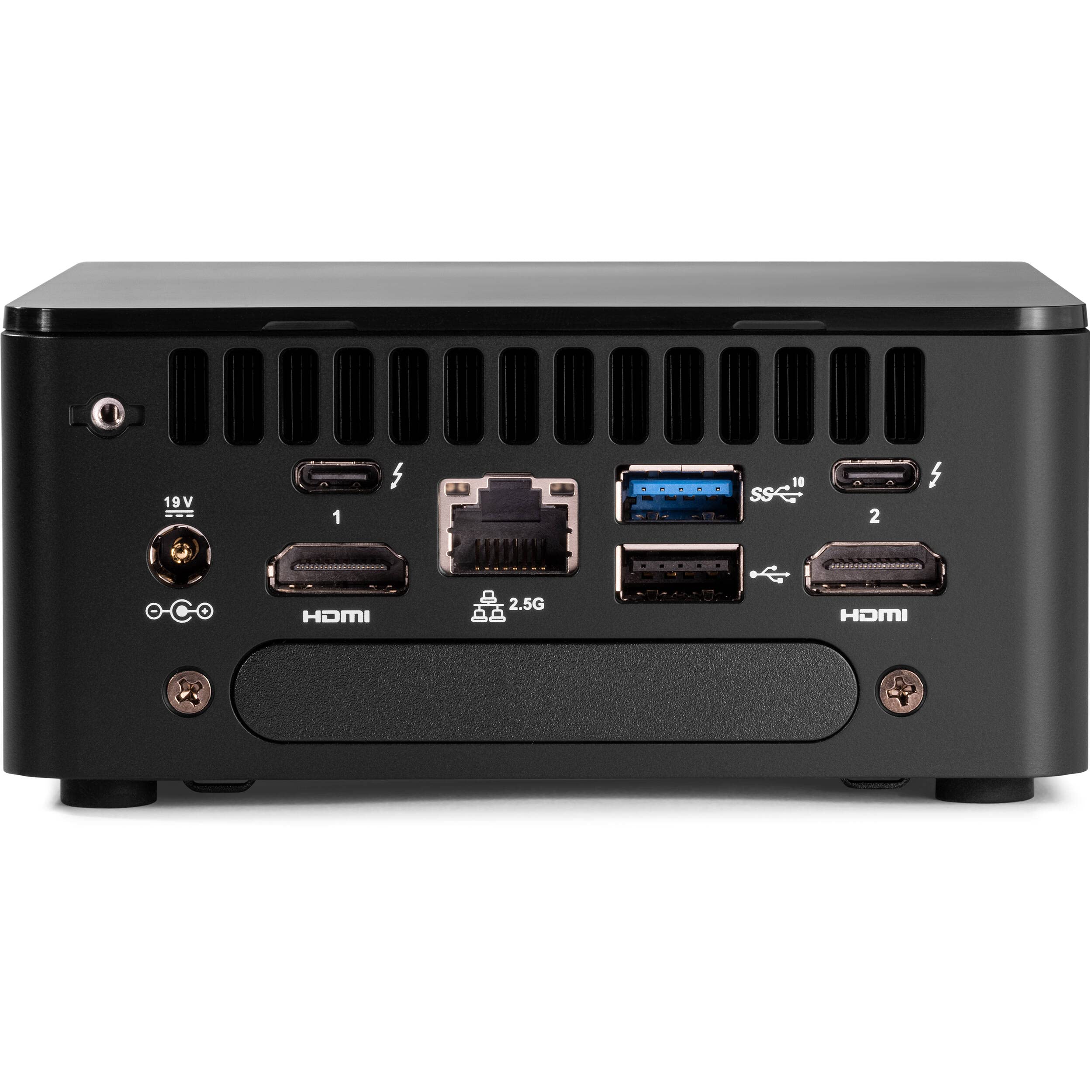 Intel NUC 12 Pro NUC12WSHi5 Mini Desktop Computer - 12th Gen Core i5-1240P 12-Core up to 4.4 GHz CPU, 16GB RAM, 512GB NVMe SSD + 2TB HDD, Iris Xe Graphics, Wi-Fi 6E + Bluetooth, Windows 11 Pro