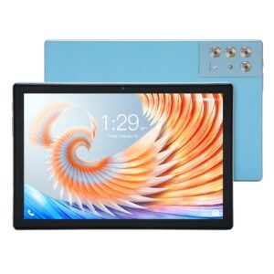 zunate android 12 tablet, 10.1 inch wifi tablets 8gb ram 256gb rom, quad core processor tableta computer with dual camera, 7000mah battery, 1960x1080 fhd touchscreen