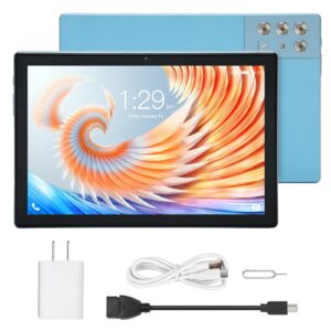 Zunate Android 12 Tablet, 10.1 inch WiFi Tablets 8GB RAM 256GB ROM, Quad Core Processor Tableta Computer with Dual Camera, 7000mAh Battery, 1960x1080 FHD Touchscreen