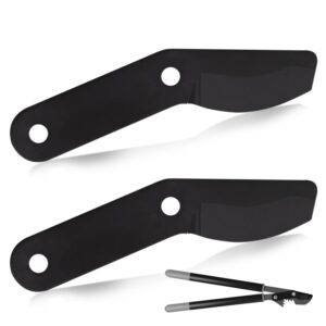 impresa [2 pack] steel blade for fiskars replacement powergear bypass lopper 25" & 31" and for powergear 2 bypass lopper 27" & 32"- large blade for fiskars garden tools