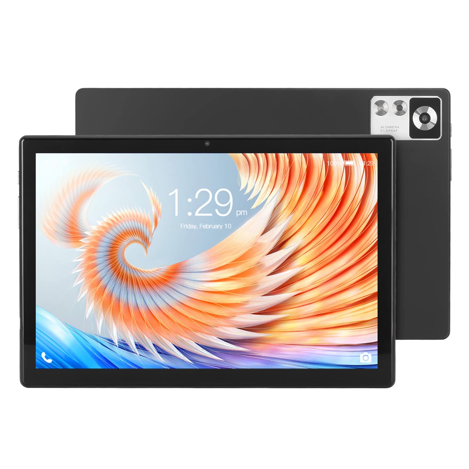 10.1 Inch Tablet Android12 Tablet PC, Octa Core Processor, 8GB RAM 256GB ROM, FHD Touchscreen, 4G Unlock Tablet, 8MP+16MP Dual Camera, 2.4G/5G WiFi, BT 5.0, 7000mAh Battery