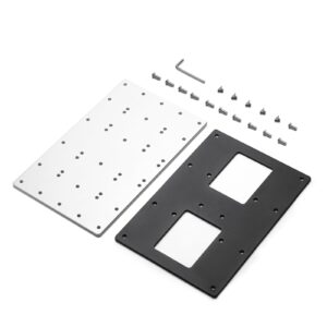 genmitsu 3040 extension aluminum spoilboard for 3018-prover v2 y-axis extension kit, xy effective working area 300mm x 400mm