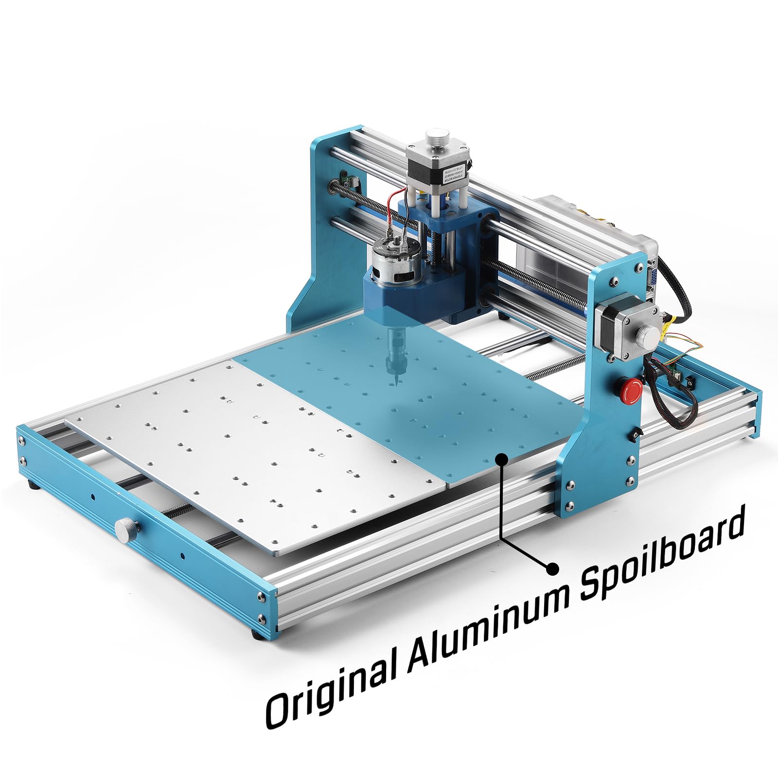 Genmitsu 3040 Extension Aluminum Spoilboard for 3018-PROVer V2 Y-Axis Extension Kit, XY Effective Working Area 300mm x 400mm