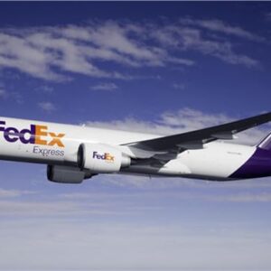 Bswath Model Airplane 1:400 Scale Model FedEx Airbus 380 Model Plane Metal Plane Model Die-cast Alloy Airplanes for Gift and Collection