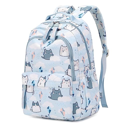 XINWLL Girls Backpack 15.6 Inch Laptop School Bag Cute Kids Kindergarten Elementary Backpacks Middle Schoolbag Large Bookbags for Women Teens Students Anti Theft Travel Daypack