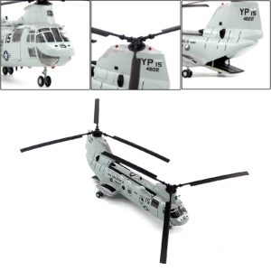 BOLYUM US Navy 1/72CH-46D Sea Knight Helicopter HC-3 CH-46E Sea Knight Helicopter HMM-163 Finished Aircraft Model Transport Helicopter,Ch46e