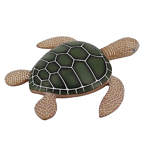 ALIWINER Sea Turtle Decor, Tabletop and Wall Turtle Decor, Turtle Crafts Sea Turtle Figurines for Home Office Decorations Home Gift Collection