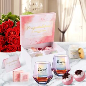 DHQH 2023 Newlywed Engagement Gifts for Couples, Fiance and Fiancee Gifts for Him and Her,Engagement Gift with Boyfriend Girlfriend, Perfect for Newly Weds and Newly Engaged Couples