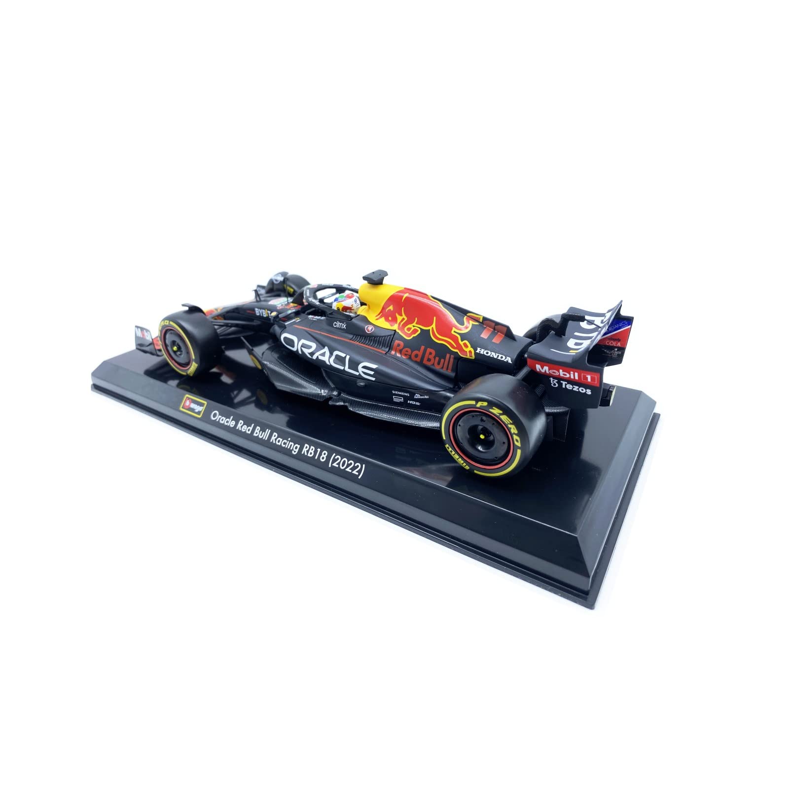 HTLNUZD Bburago 2022 1/24 New F1 RB18#11Perez Racing Compatible with Red Bull 1:24 Static Alloy Car Collectible Gift Die Cast Model