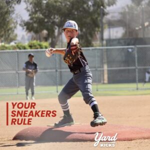 Yardkicks Traction Kit: DIY Baseball Softball Cleats for Your Shoes - Transform Sneakers Into Custom Cleats - Unisex Spikes - 20 Studs - Ideal Gift for Ball Players & Kids to Boost Field Traction