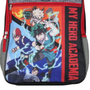 Bioworld My Hero Academia Backpack Anime Manga Deku Bakugo Shoto Todoroki School Travel Backpack