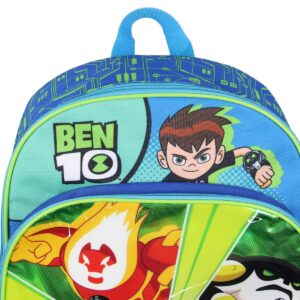 Bioworld Ben 10 Backpack Omnitrix Omniverse 16" Alien Force Kids School Travel Backpack