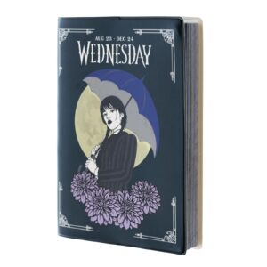 grupo erik wednesday diary 2024 | 17 months diary week to view a6 | august 2023 - december 2024 | mid year diary 2023-2024 | 2024 weekly planner | wednesday gifts | wednesday merch