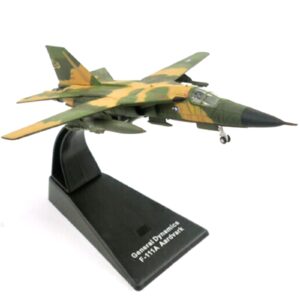 1/144 scale us air force f-111 aardvark fighter model alloy model diecast plane model for collection