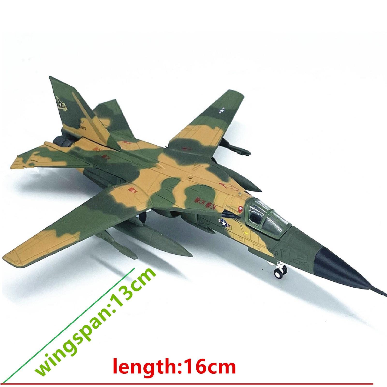 1/144 Scale US Air Force F-111 Aardvark Fighter Model Alloy Model Diecast Plane Model for Collection