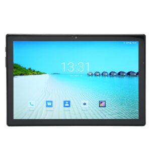 10.1 inch tablet, 5g wifi octa core cpu 2gb ram 32gb rom smart tablet, 4000mah gaming tablet with dual camera for family, office, school 100‑240v