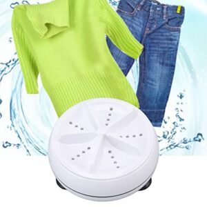 Portable Washing Machine Turbine Ultrasonic,mini turbo washer for Underwear Towels Socks Small clothing and items,suitable for Travel,Business Trip,Home,Apartment,Dish Washing