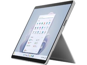 microsoft surface pro 9 tablet - 13" - core i7 12th gen i7-1265u deca-core (10 core) 1.80 ghz - 16 gb ram - 256 gb ssd - windows 10 pro - platinum