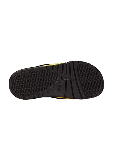 Nike Jordan Hydro IV Retro Men's Slides (Black/Tour Yellow, 9)
