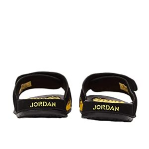 Nike Jordan Hydro IV Retro Men's Slides (Black/Tour Yellow, 9)