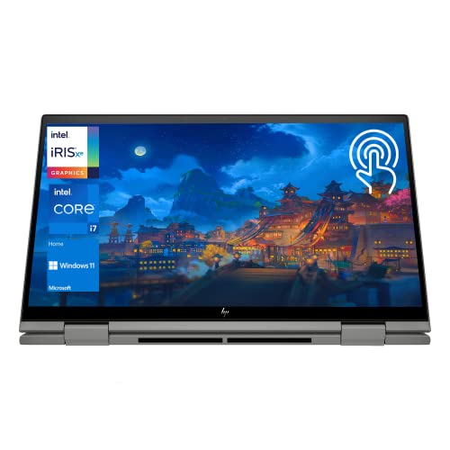 HP Newest 13th Generation Envy 2-in-1 Laptop, 15.6" FHD Touchscreen, Intel Core i7-1355U, 64GB RAM, 2TB SSD, SD Card Reader, HDMI, Backlit KB, Wi-Fi 6, Windows 11 Home, Stylus Pen